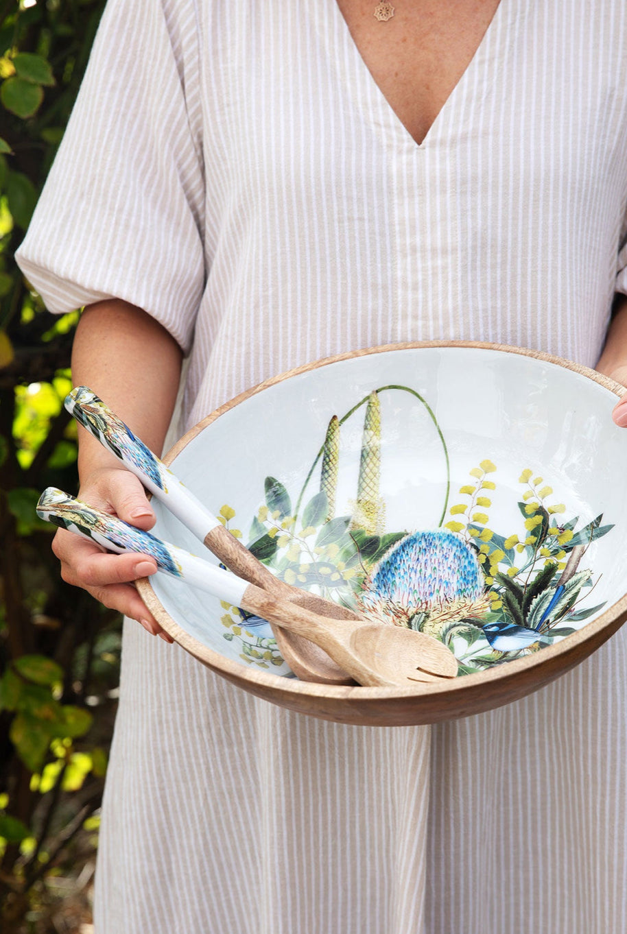 Banksia Salad Servers