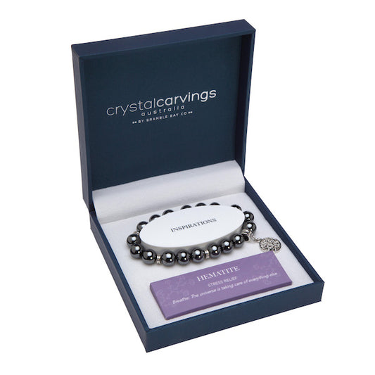 Tree of Life Bracelet - Hematite