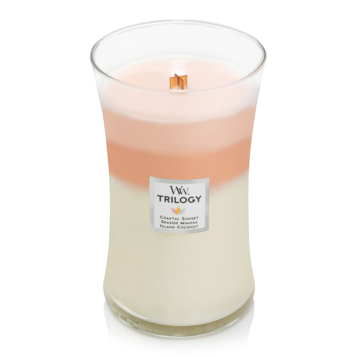 WoodWick Large Trilogy Candle - Island Getaway