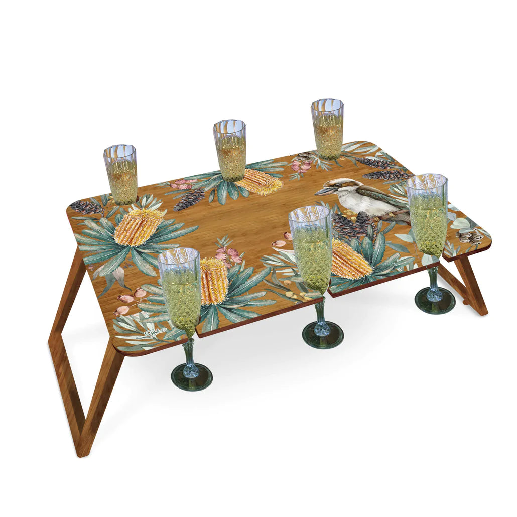 Large Bamboo Picnic Table - Bush Guardian
