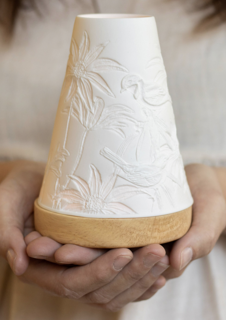 Flannel Flowers Minikin Tealight Candle Holder