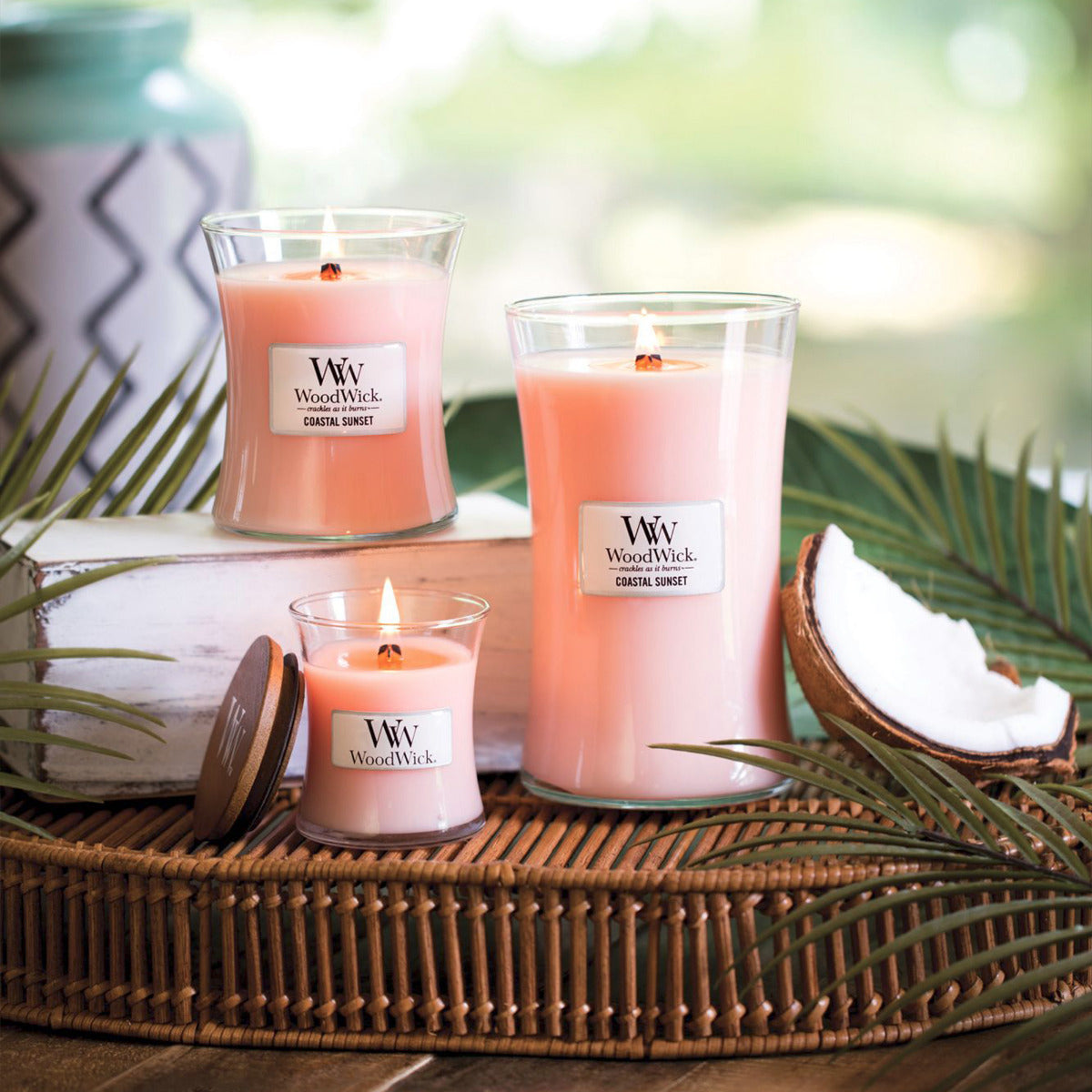 WoodWick Large Candle - Coastal Sunset