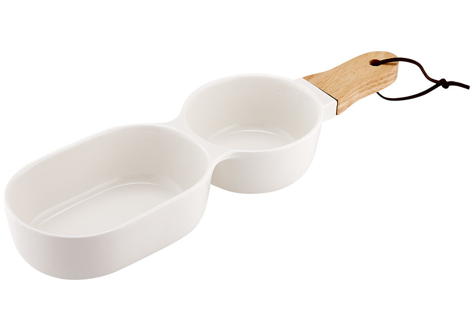 Alto 2 Part White Serve Stick