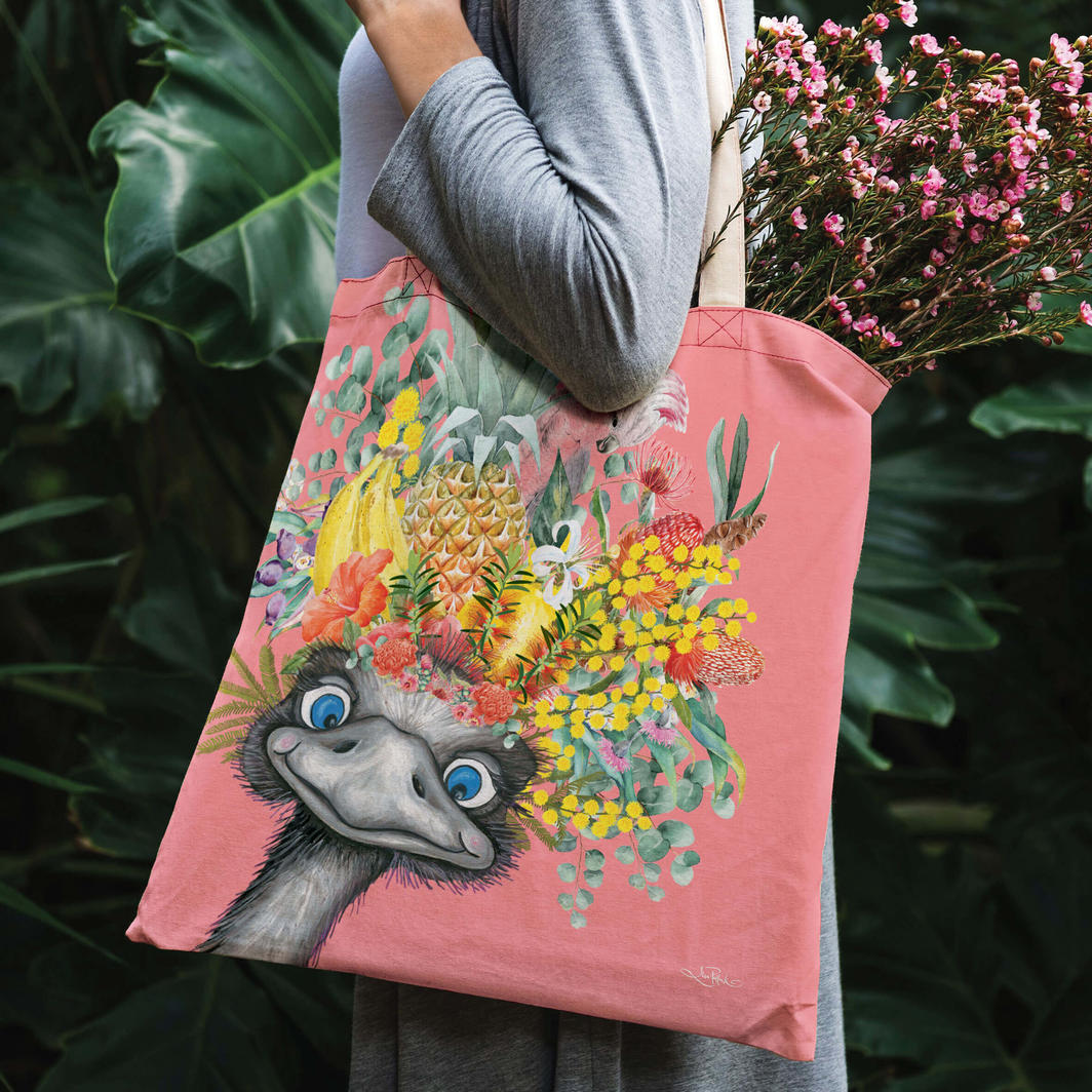 Reusable Shopping Bag - Native Emu