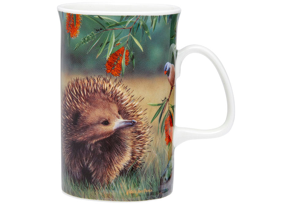 Fauna of Aus - Echidna & Finch Mug