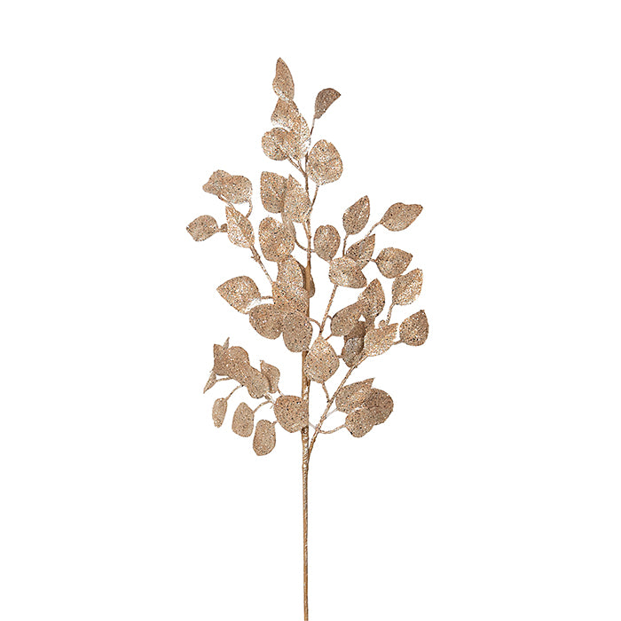 Glitter Copper Eucalyptus Spray