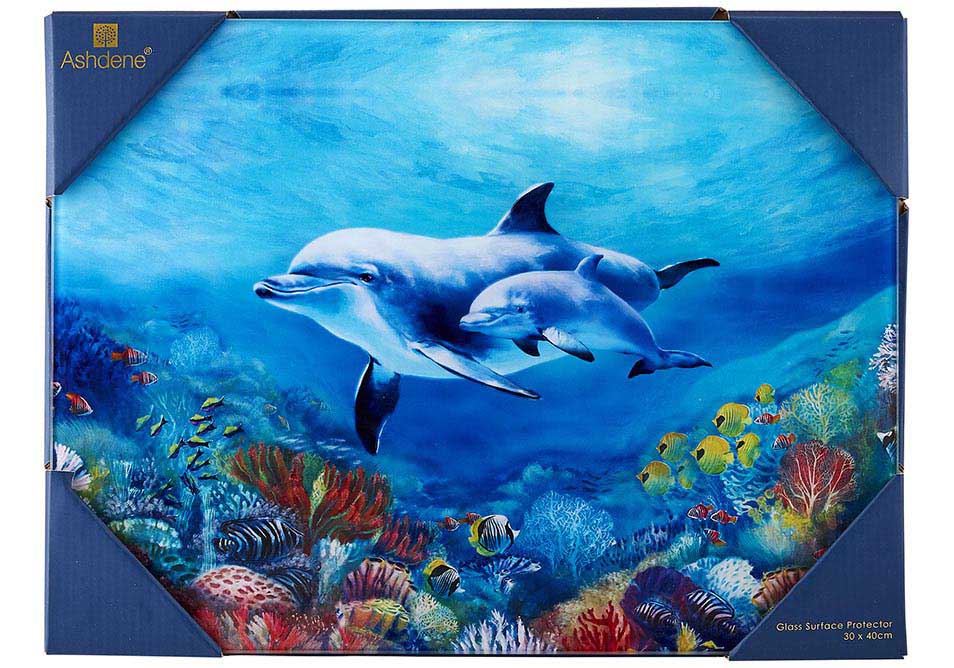 Playful Dolphins - Reef Exploring Surface Protector