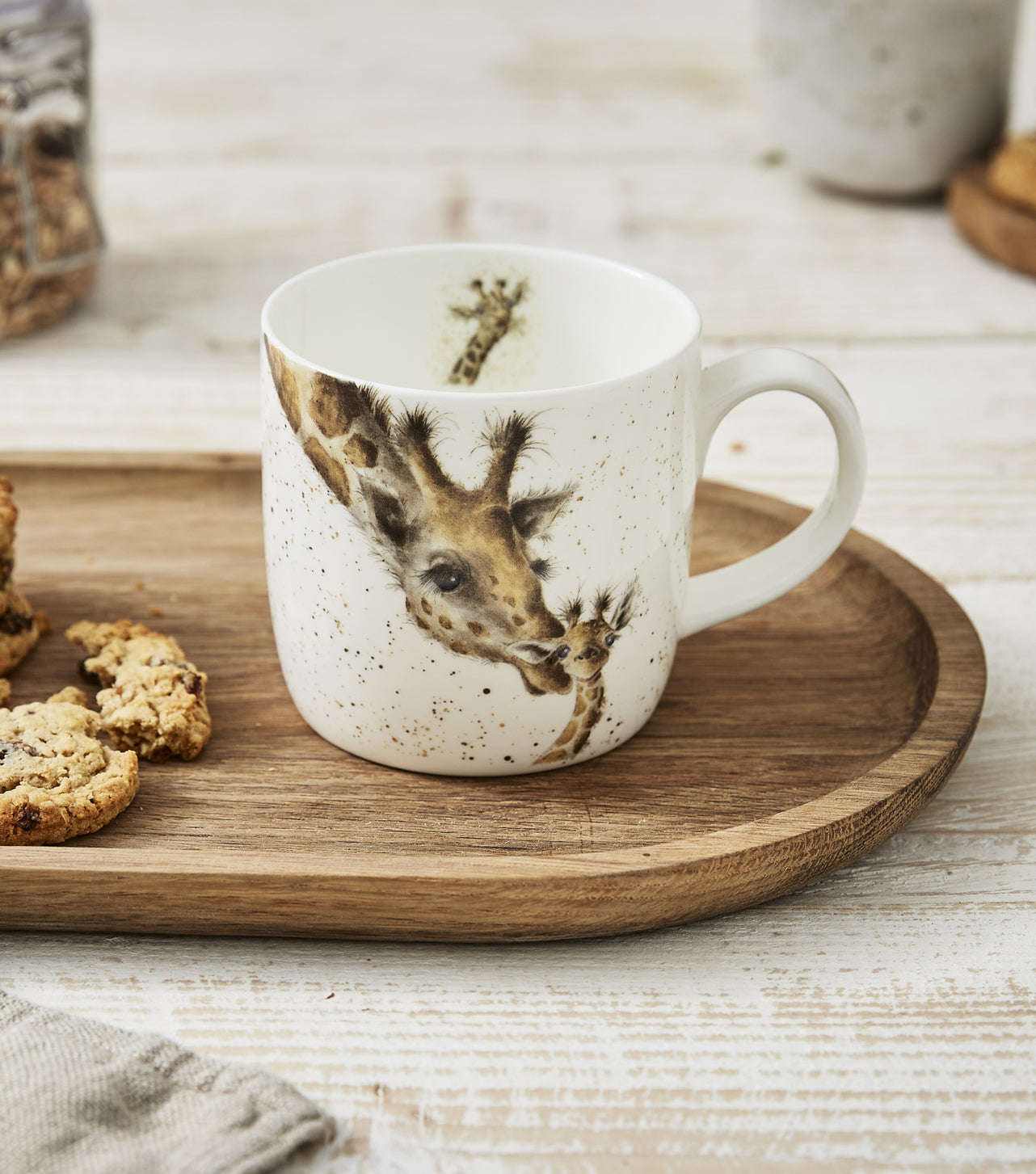 Wrendale Designs - ‘First Kiss’ Mug (Giraffe)