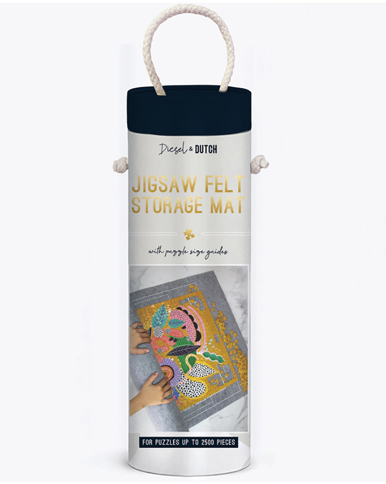 Jigsaw Felt Roll Up Storage Mat