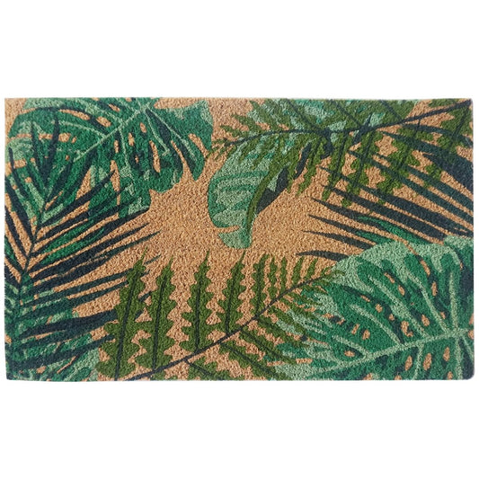 Green Leaves Doormat