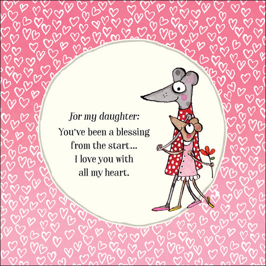 Twigseeds Card - For My Daughter