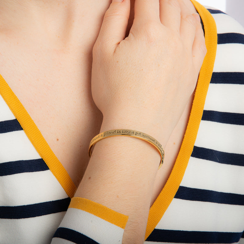 Disney: Winnie The Pooh - Bangle (Gold)