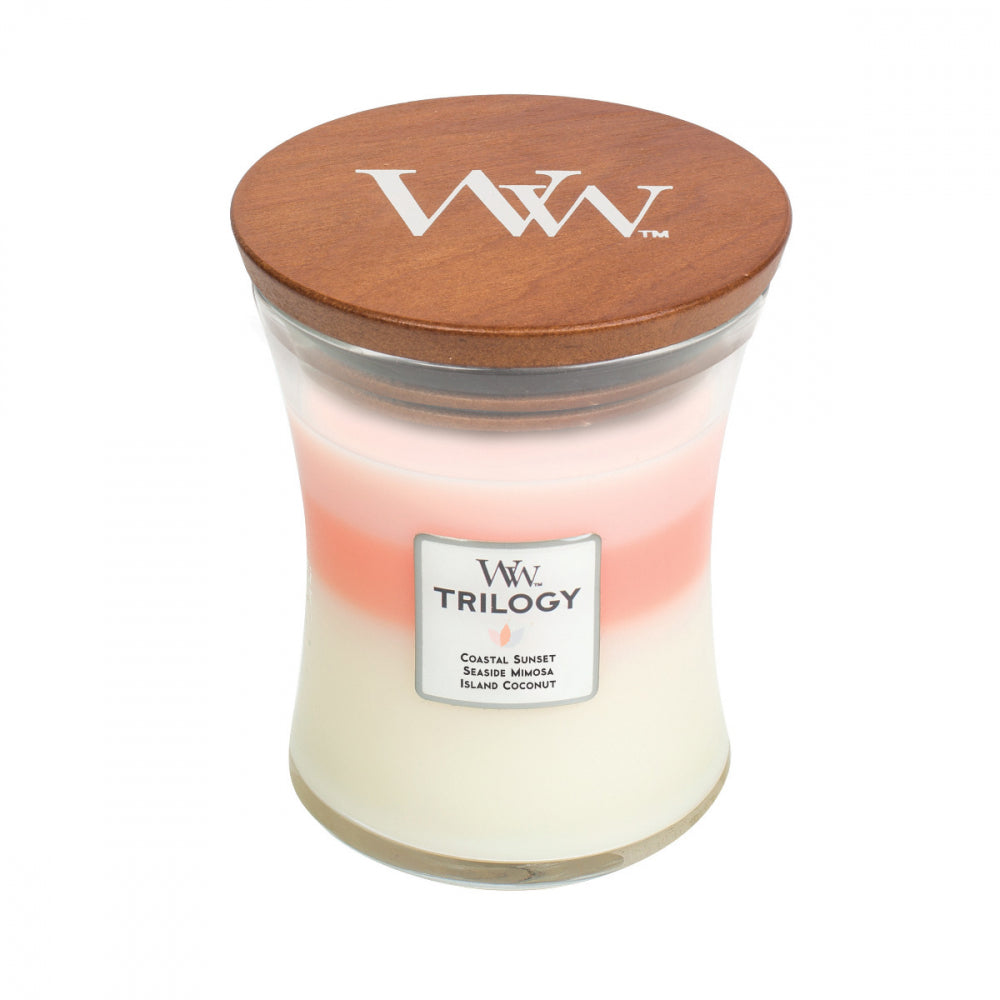 WoodWick Medium Trilogy Candle - Island Getaway
