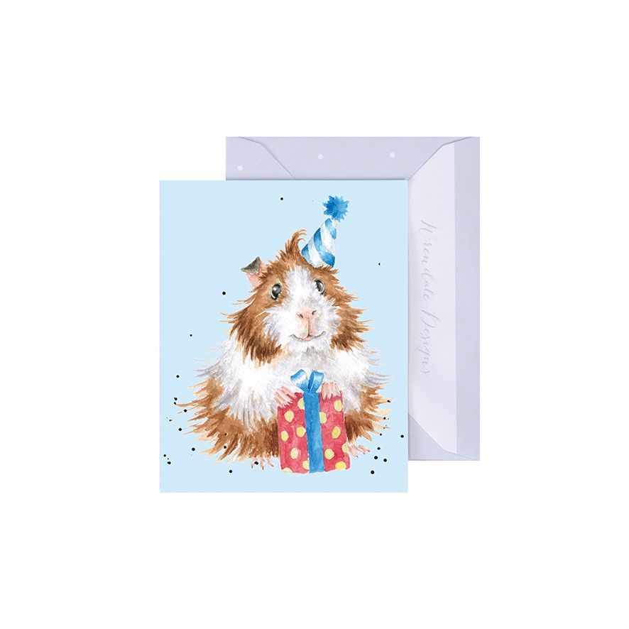 Wrendale Designs Mini Gift Card - Guinea be a Great Day (Guinea Pig)