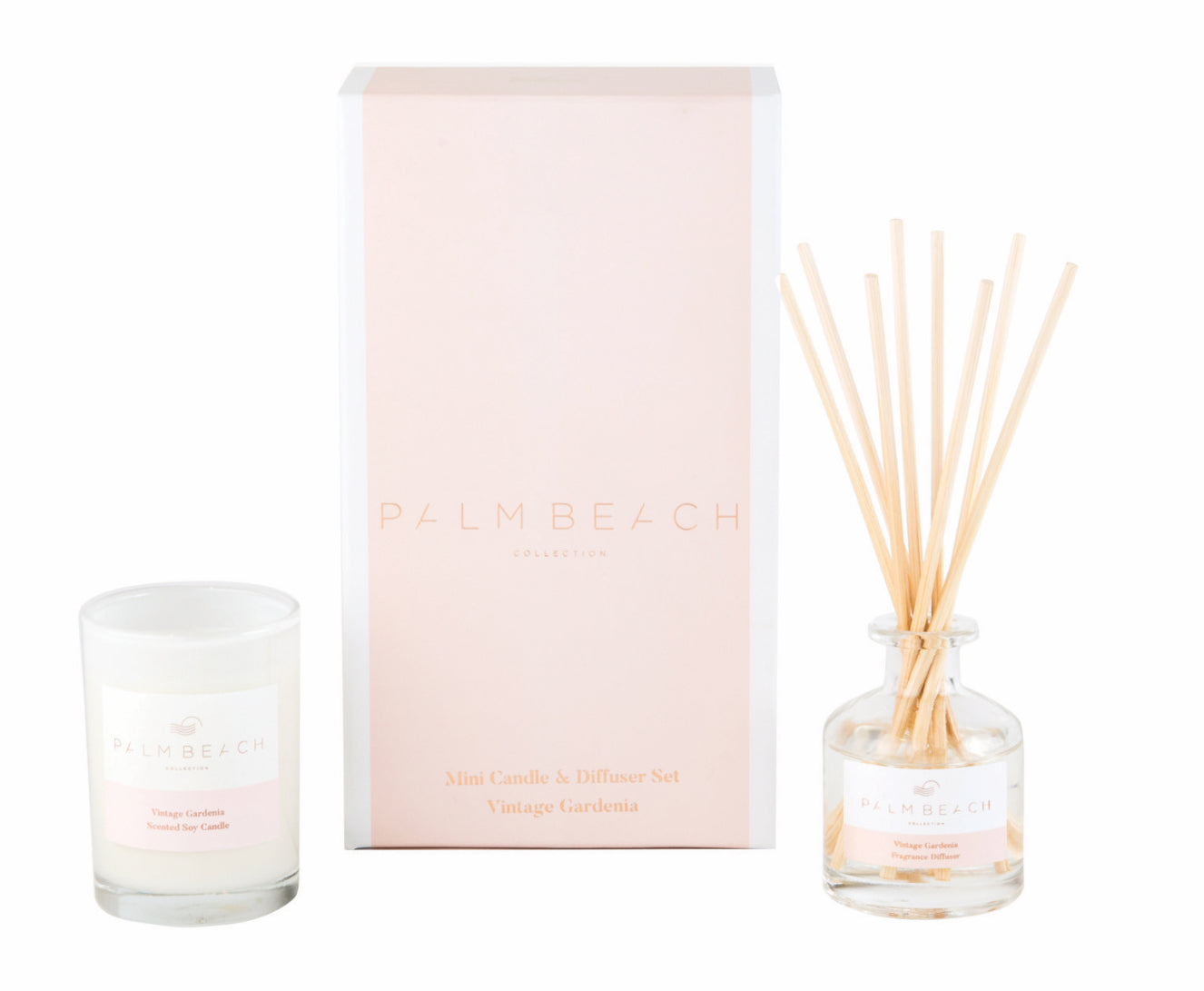 Mini Candle & Diffuser Gift Pack - Vintage Gardenia