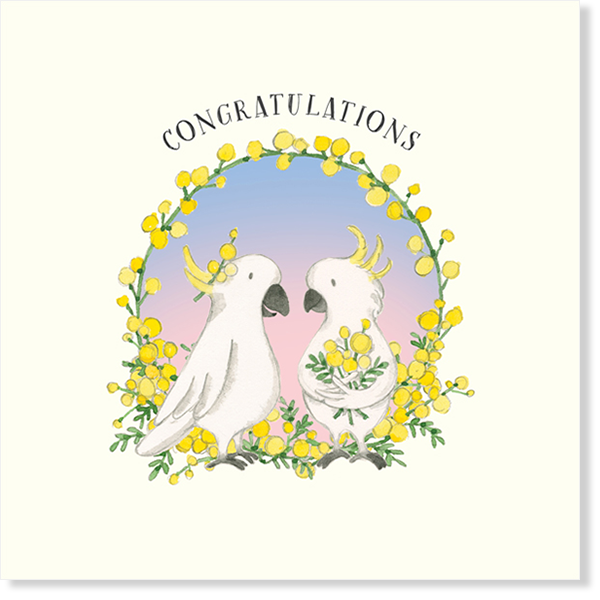 Twigseeds Card - Congratulations Love