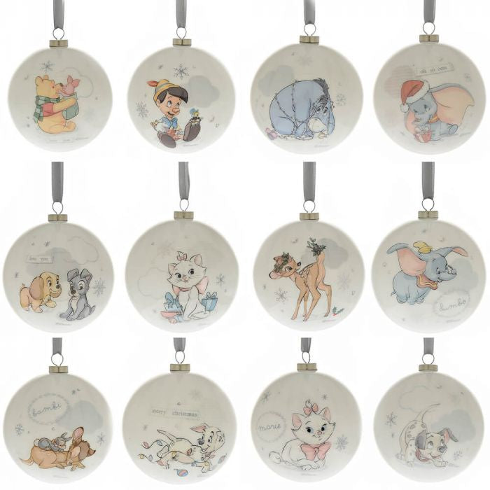 Disney Magical Christmas - Baubles Set of 12