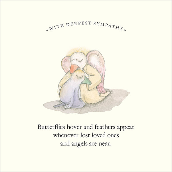 Twigseeds Card - Sympathy Butterflies Hover