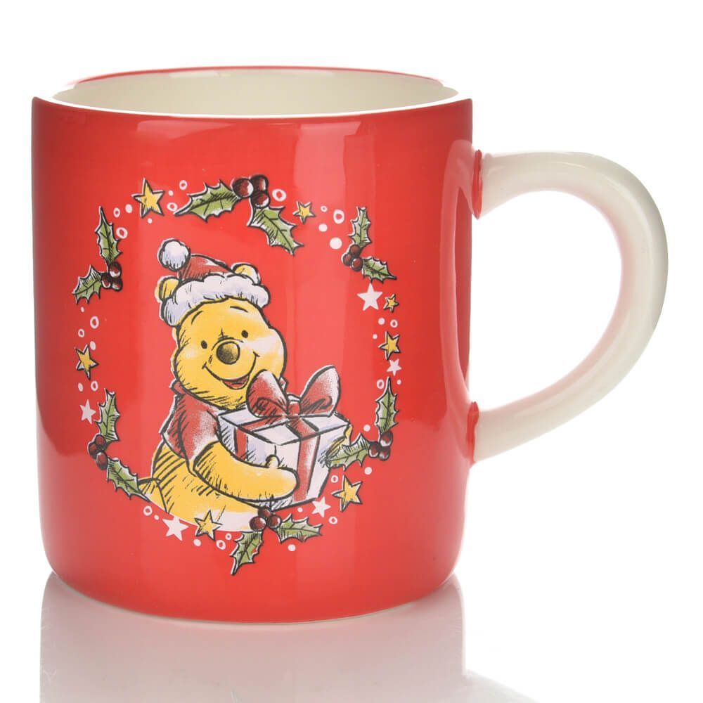 Winnie The Pooh Christmas - 4Pc Ceramic Dinner Set