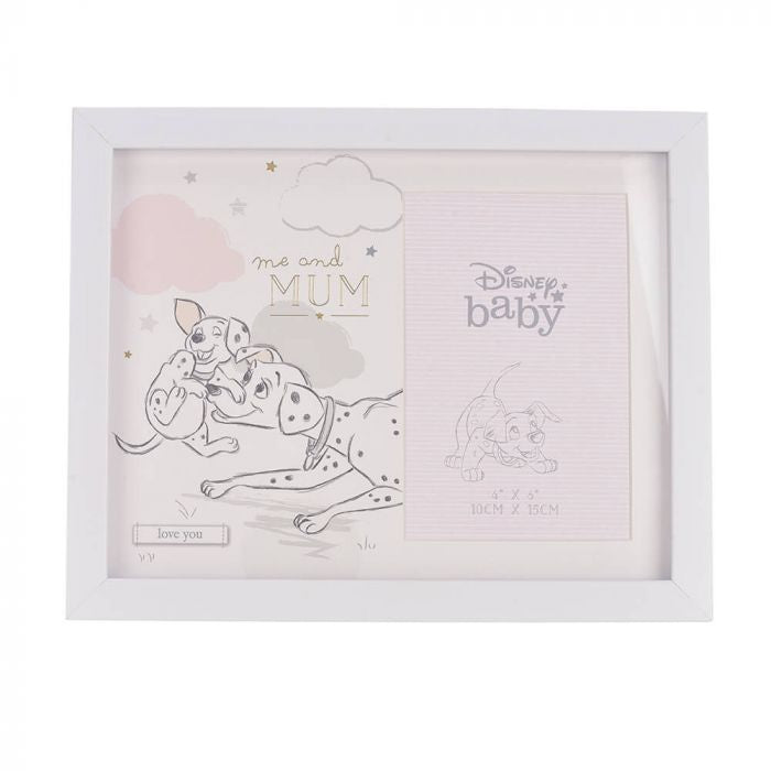 Disney Magical Beginnings - 101 Dalmations 'Me and Mum' 4 x 6" Photo Frame