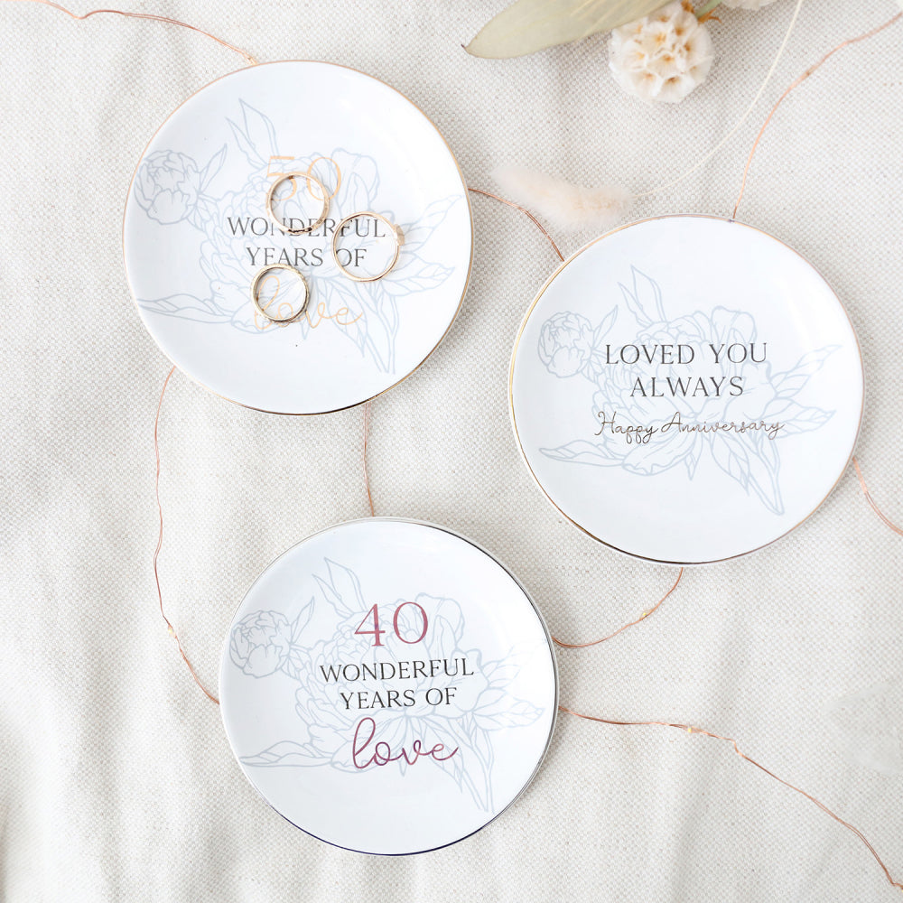 40th Anniversary Trinket Plate