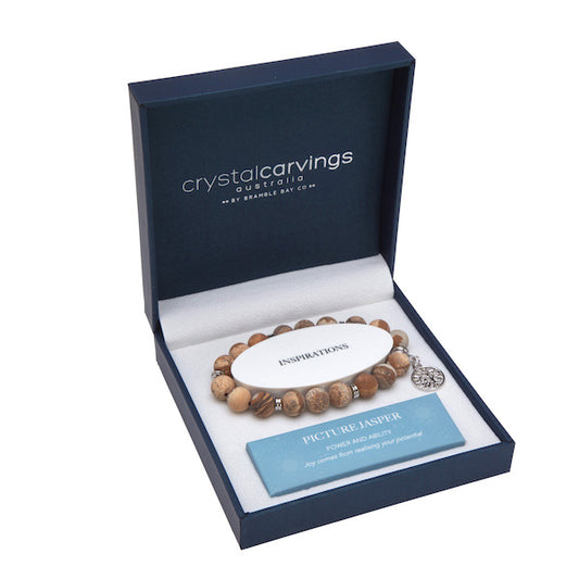 Tree of Life Bracelet - Picture Jasper