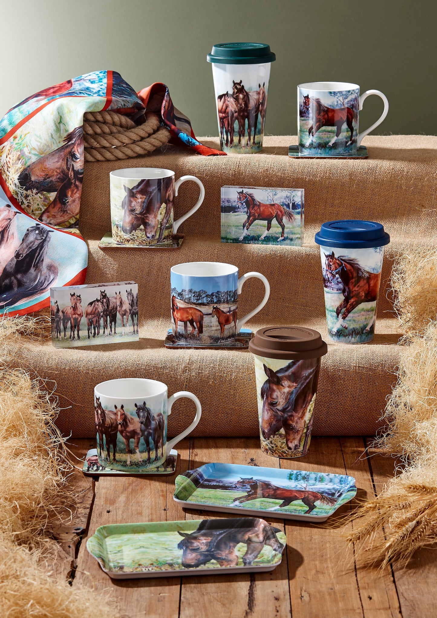Beauty of Horses - In the Pasture Scatter Tray