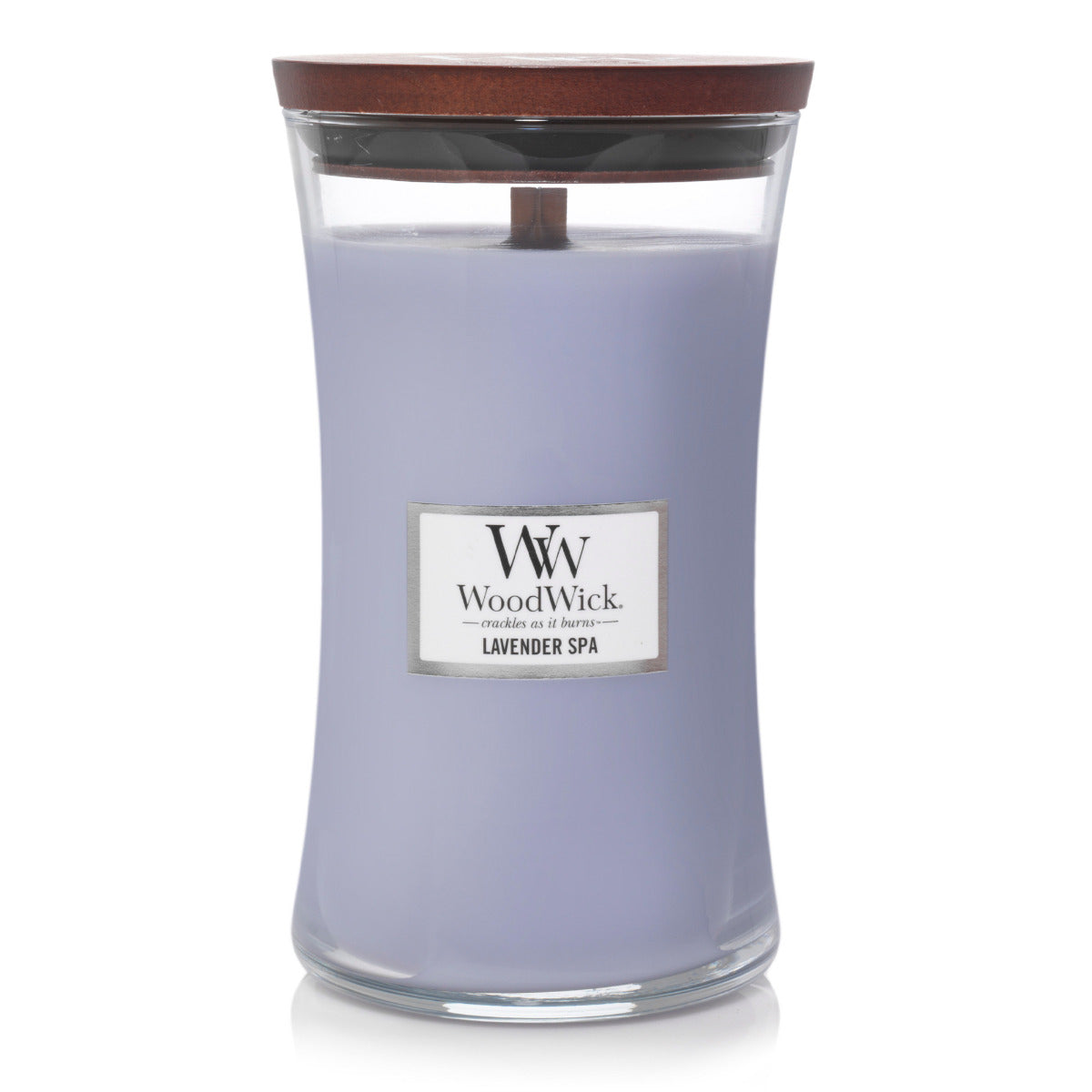 WoodWick Large Candle - Lavender Spa