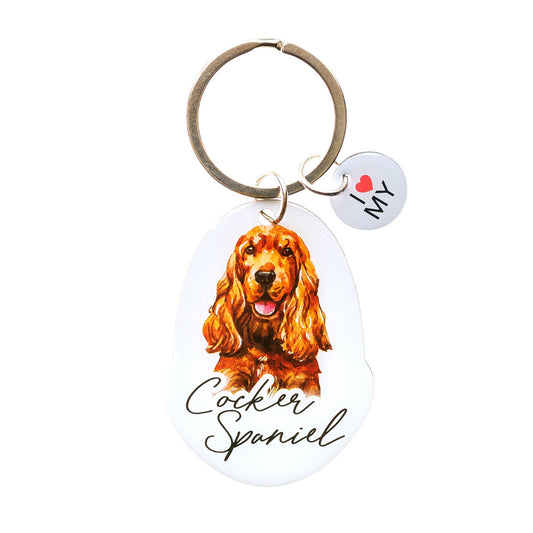 Pet Keyring - Cocker Spaniel