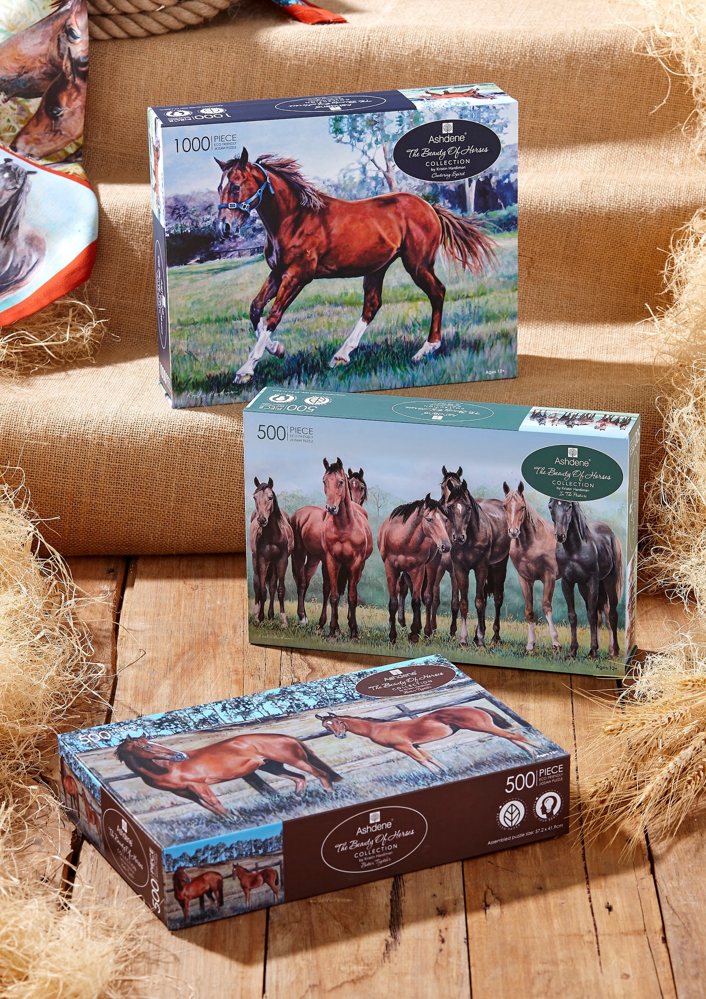 Beauty of Horses - Cantering Spirit 1000 Piece Puzzle