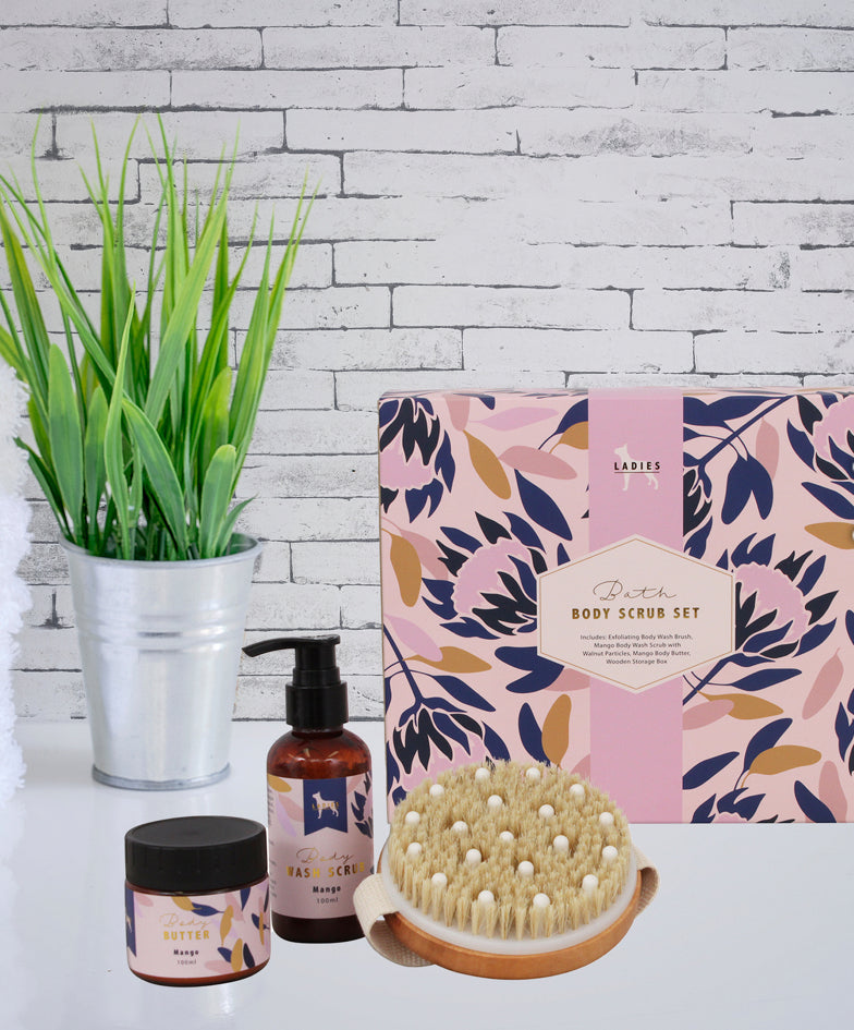 Bath Body Scrub Set