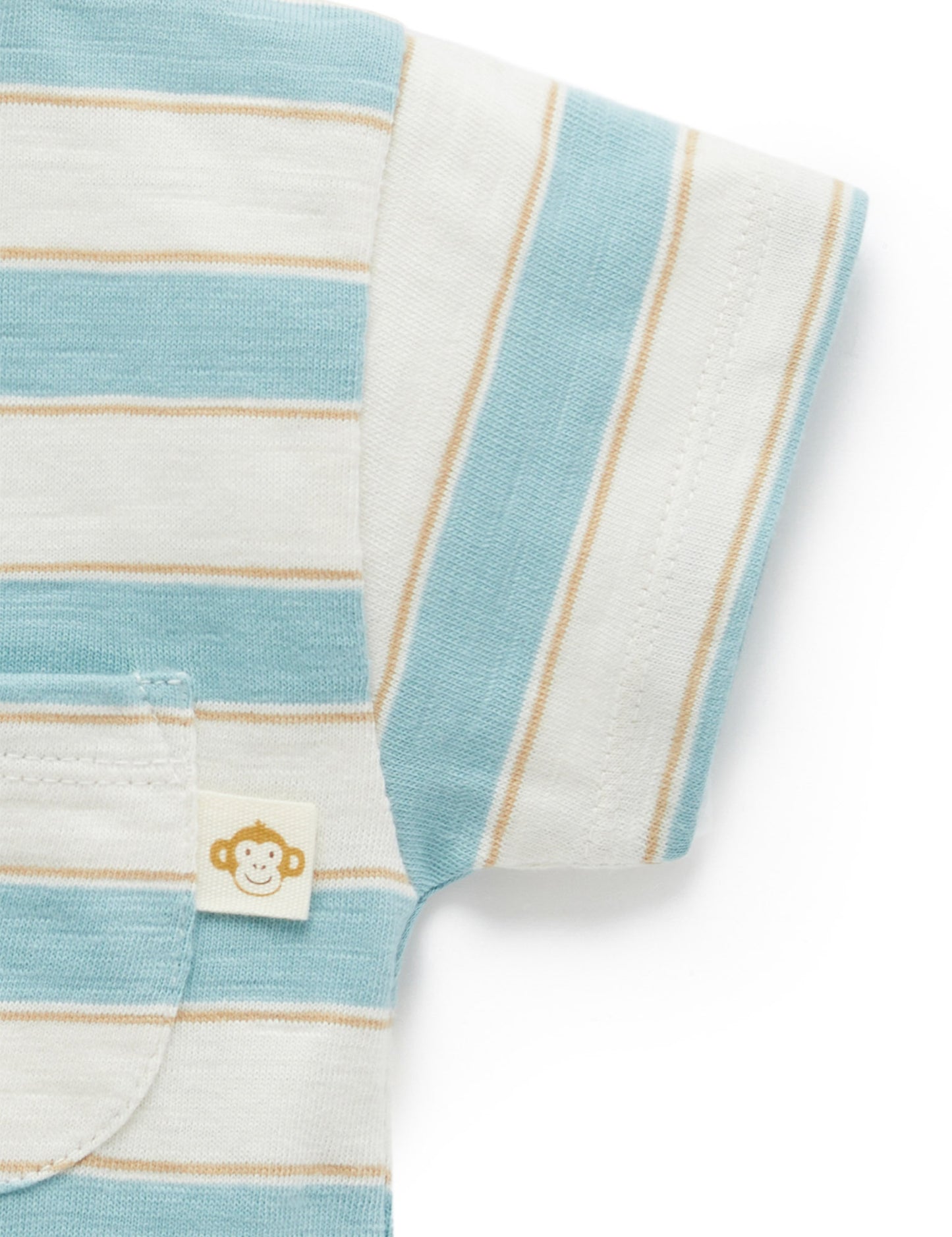 Stripe Henley Tee