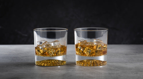 Enzo Gold Whiskey Glass - Set of 2