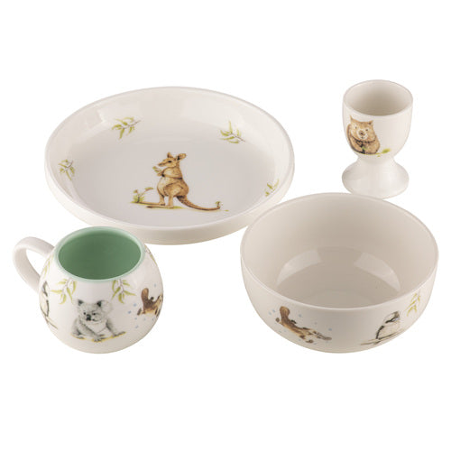Bush Buddies - Ceramic 4 Piece Kids Set