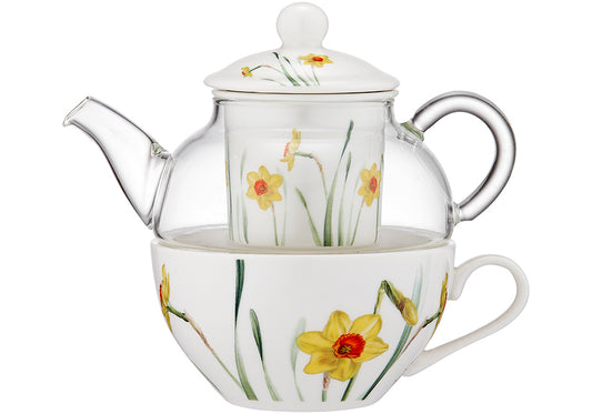 Floral Symphony - Daffodil Tea For One