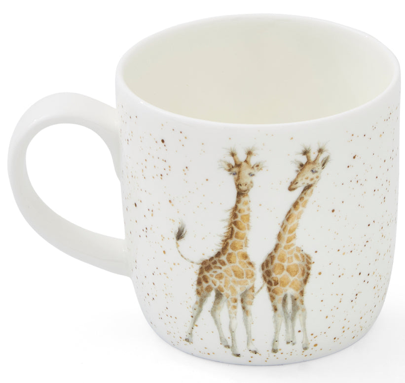 Wrendale Designs - ‘First Kiss’ Mug (Giraffe)