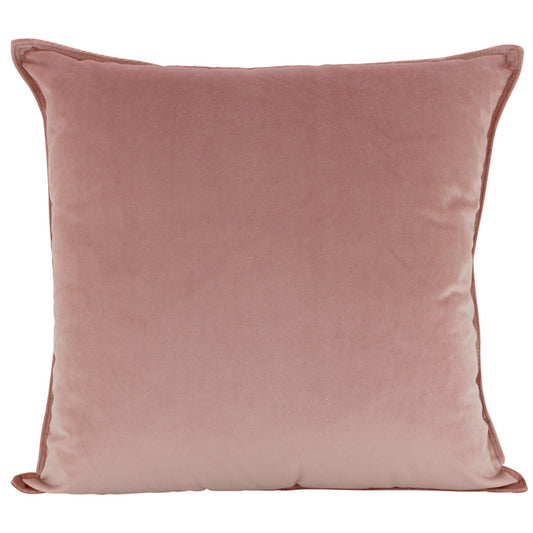 Pink Velvet Cushion (55cm)