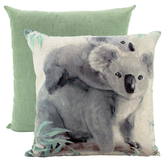 Koalas Linen Cushion (50cm)