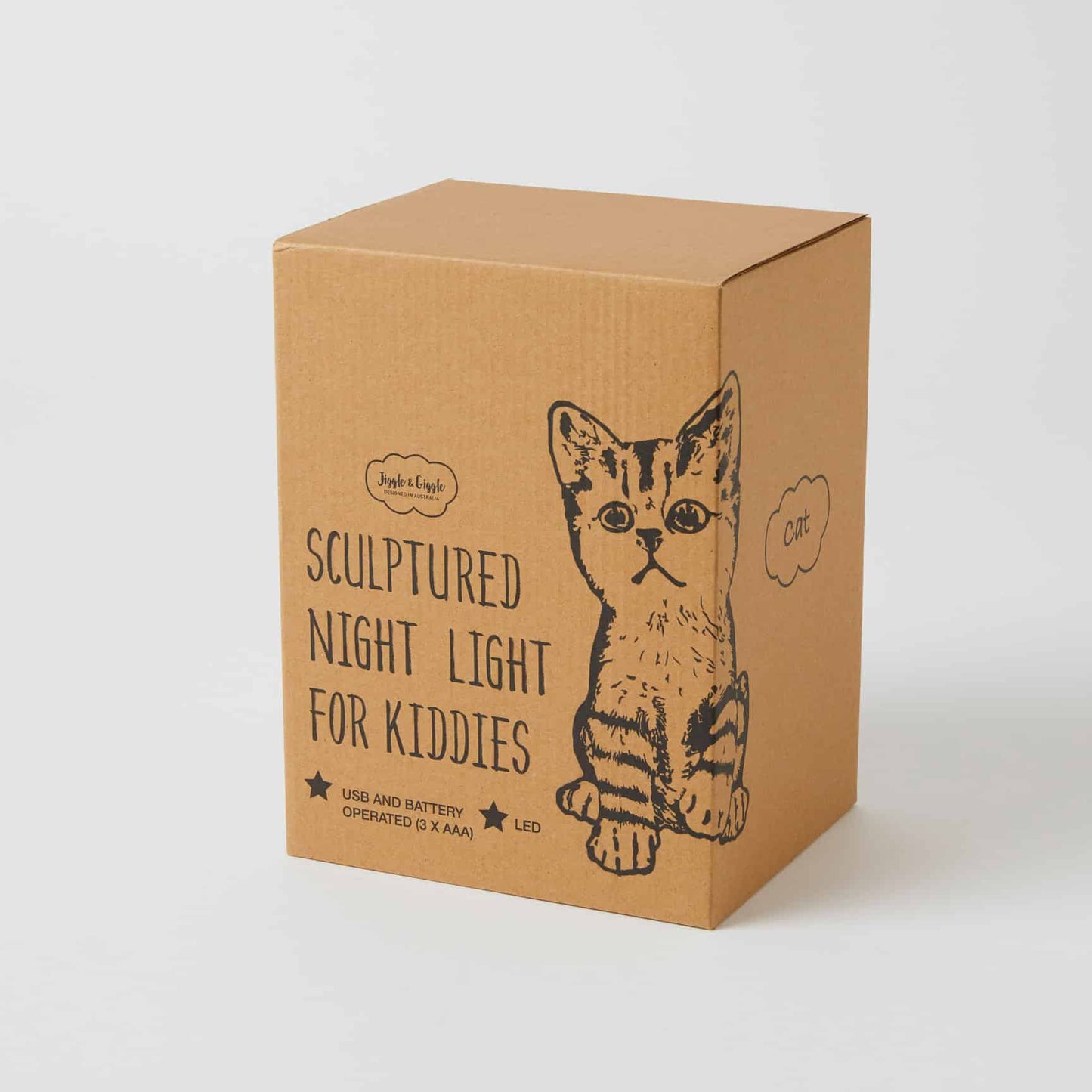 Cat Sculptured LED Night Light