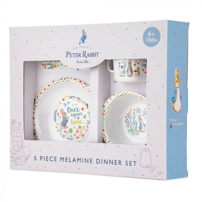 Classic Peter Rabbit - 5 Piece Dinner Set