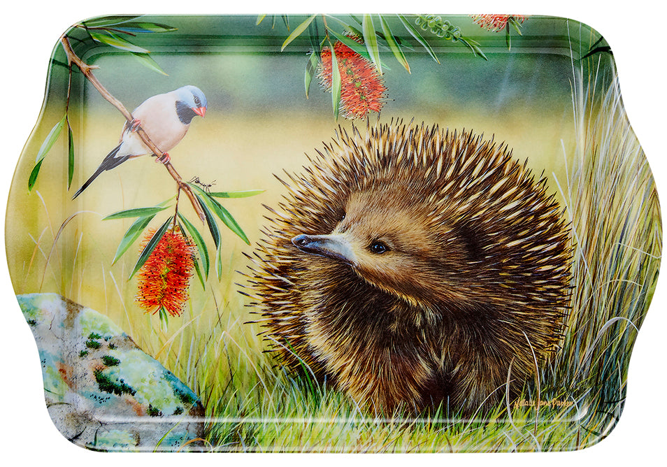 Fauna of Aus - Echidna & Finch Scatter Tray