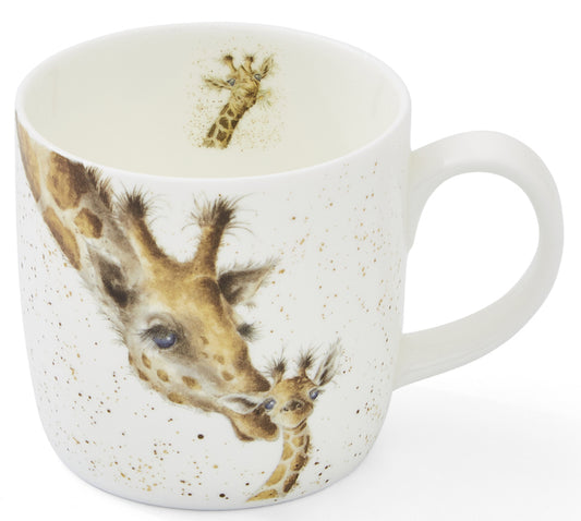 Wrendale Designs - ‘First Kiss’ Mug (Giraffe)