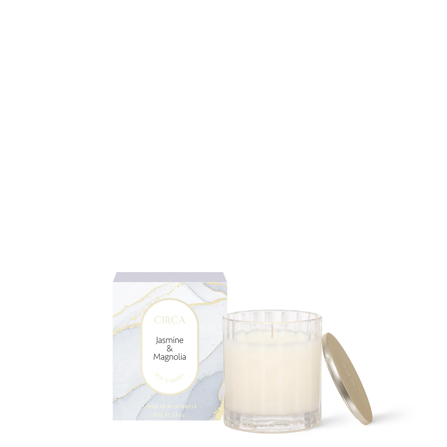 CIRCA Soy Candle 60g - Jasmine & Magnolia