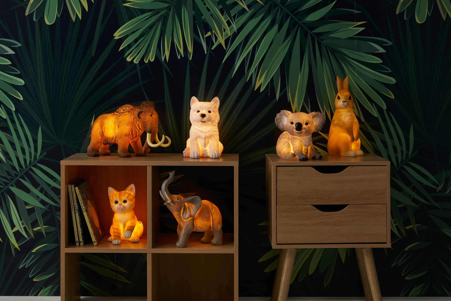 Cat Sculptured LED Night Light