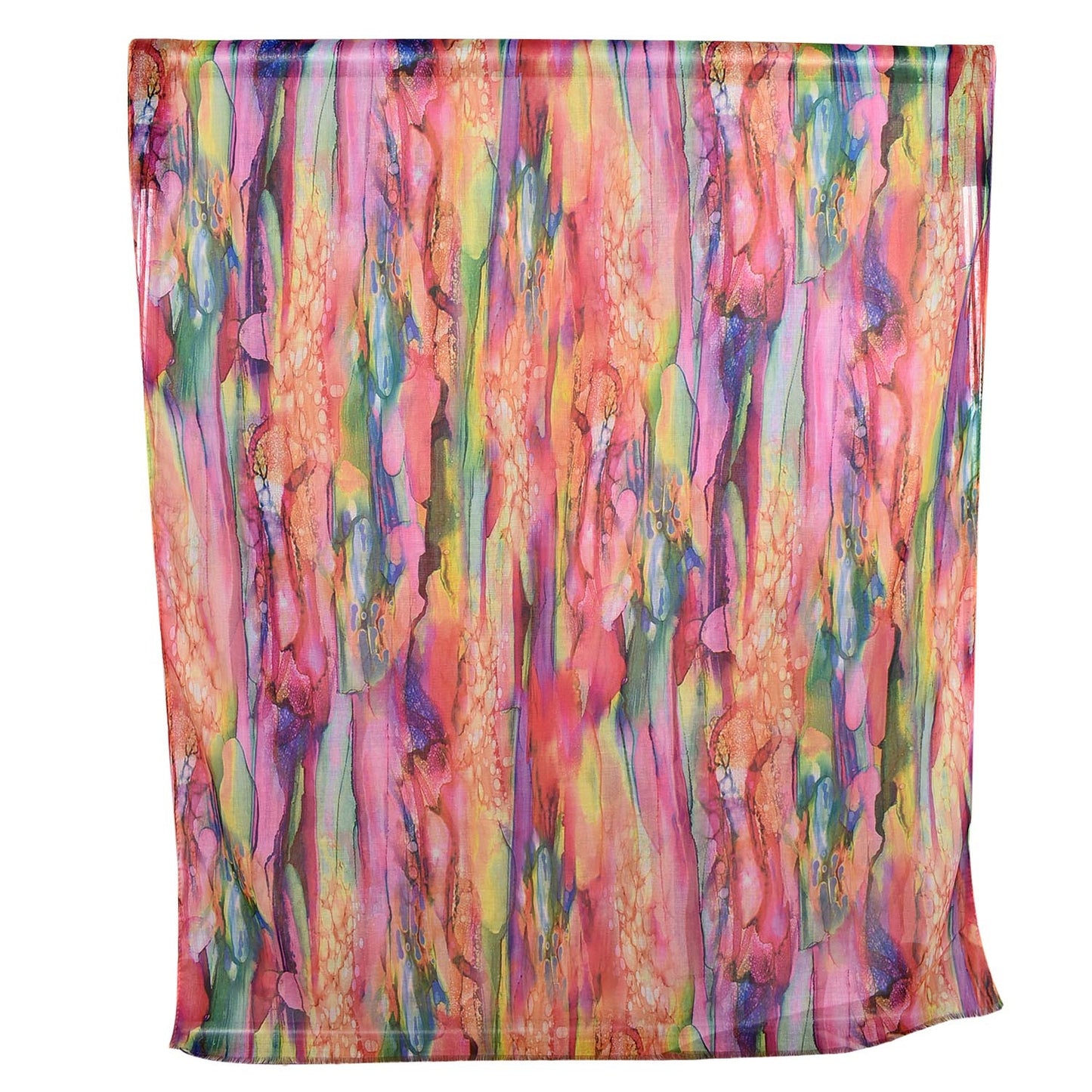 Rose Royal TieDye Scarf