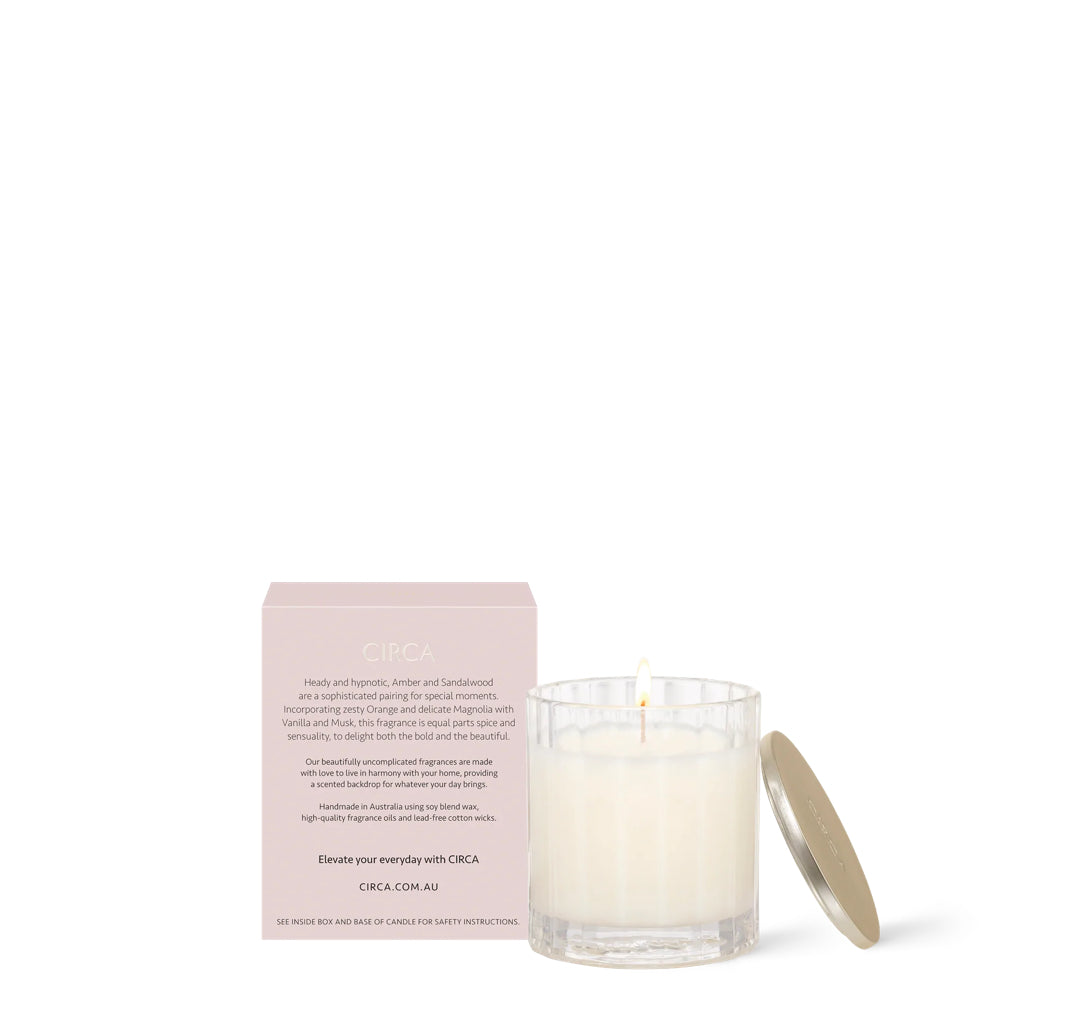 CIRCA Soy Candle 60g - Amber & Sandalwood