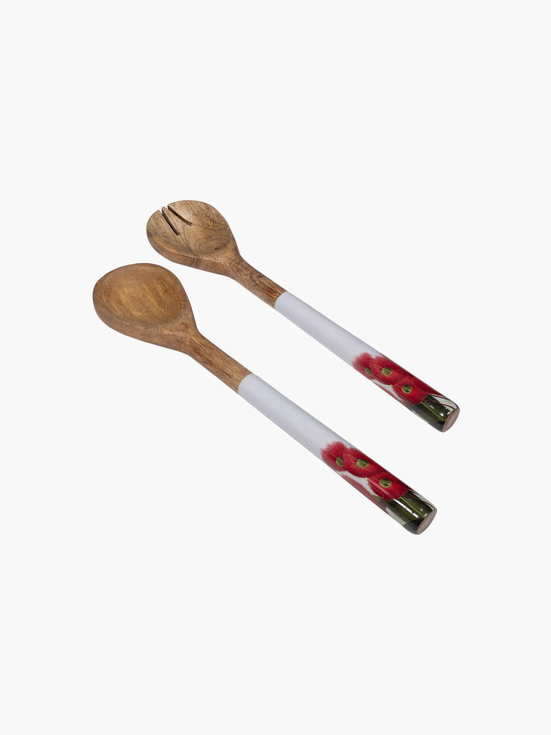 Flowering Gum Salad Servers