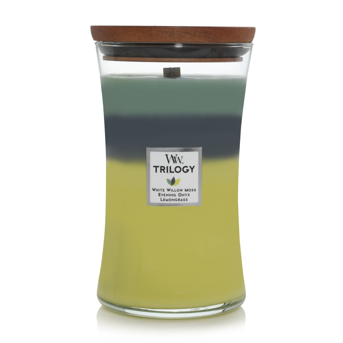WoodWick Large Trilogy Candle - Woodland Shade