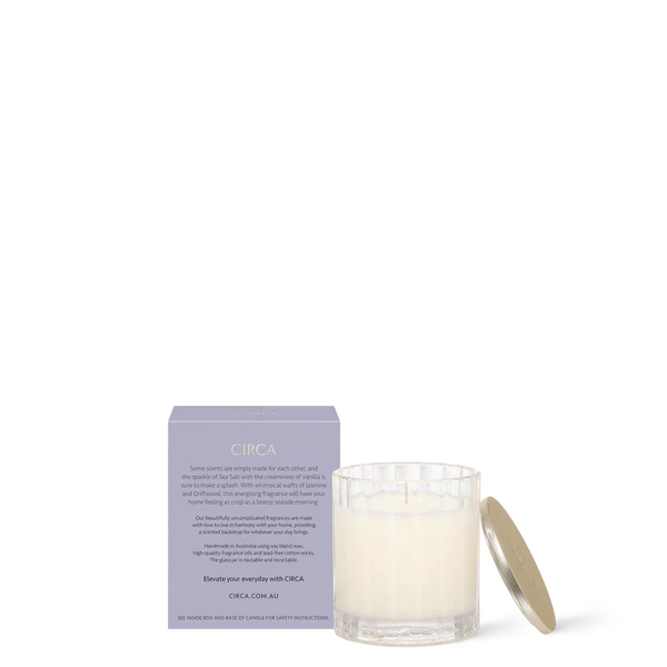 CIRCA Soy Candle 60g - Sea Salt & Vanilla