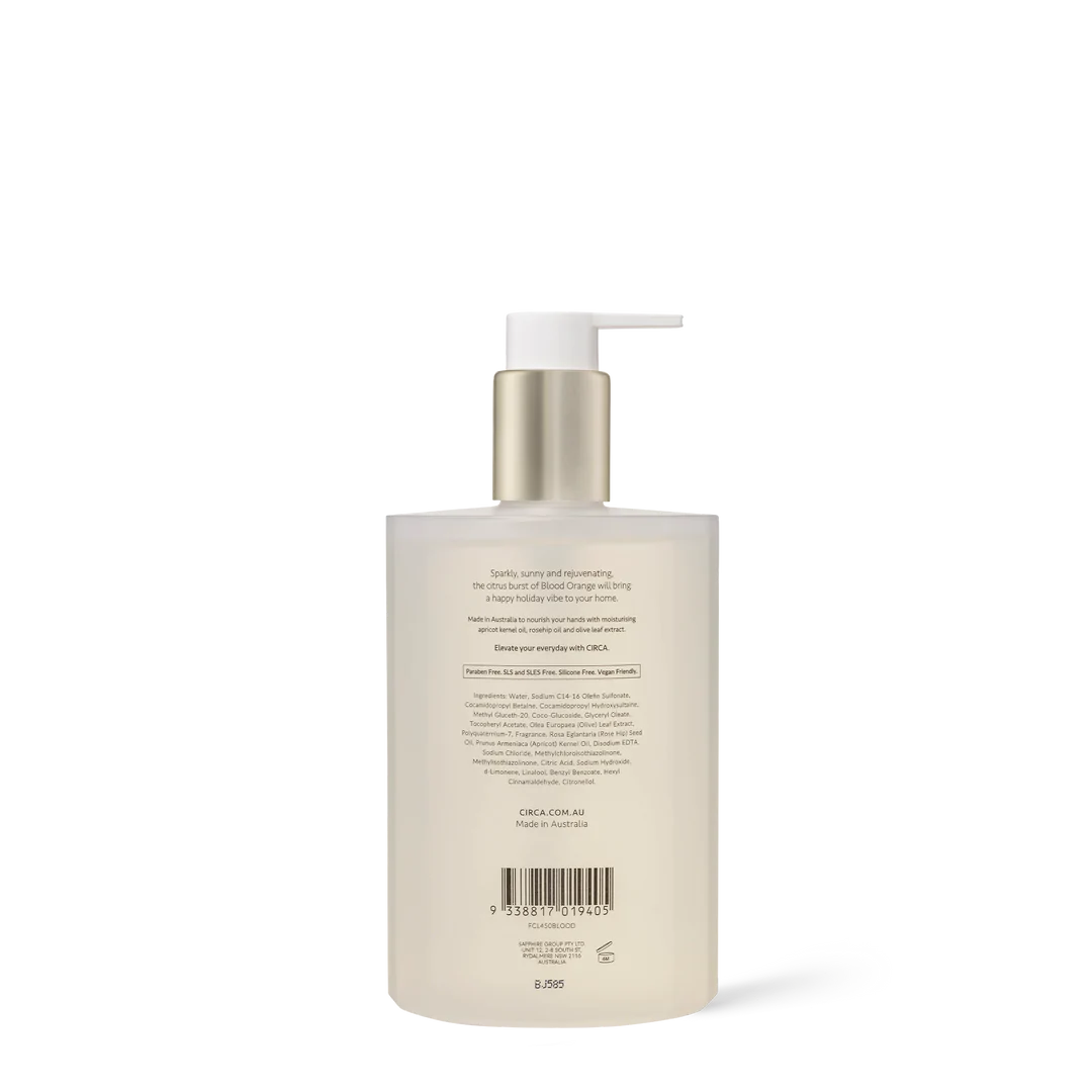 CIRCA Hand Wash 450mL - Blood Orange